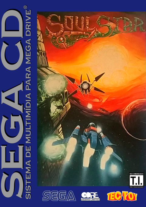 SoulStar (Japan) Sega CD Game Cover
